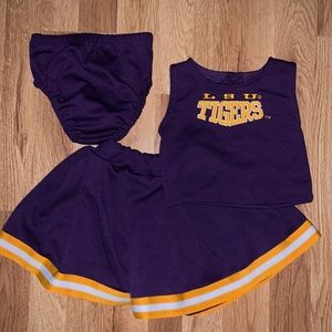 LSU cheerleader outfit! 💜💛